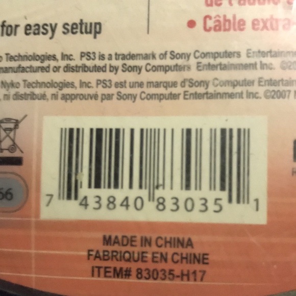 PS3 NYKO HD Link cables white red blue and green - Picture 3 of 5